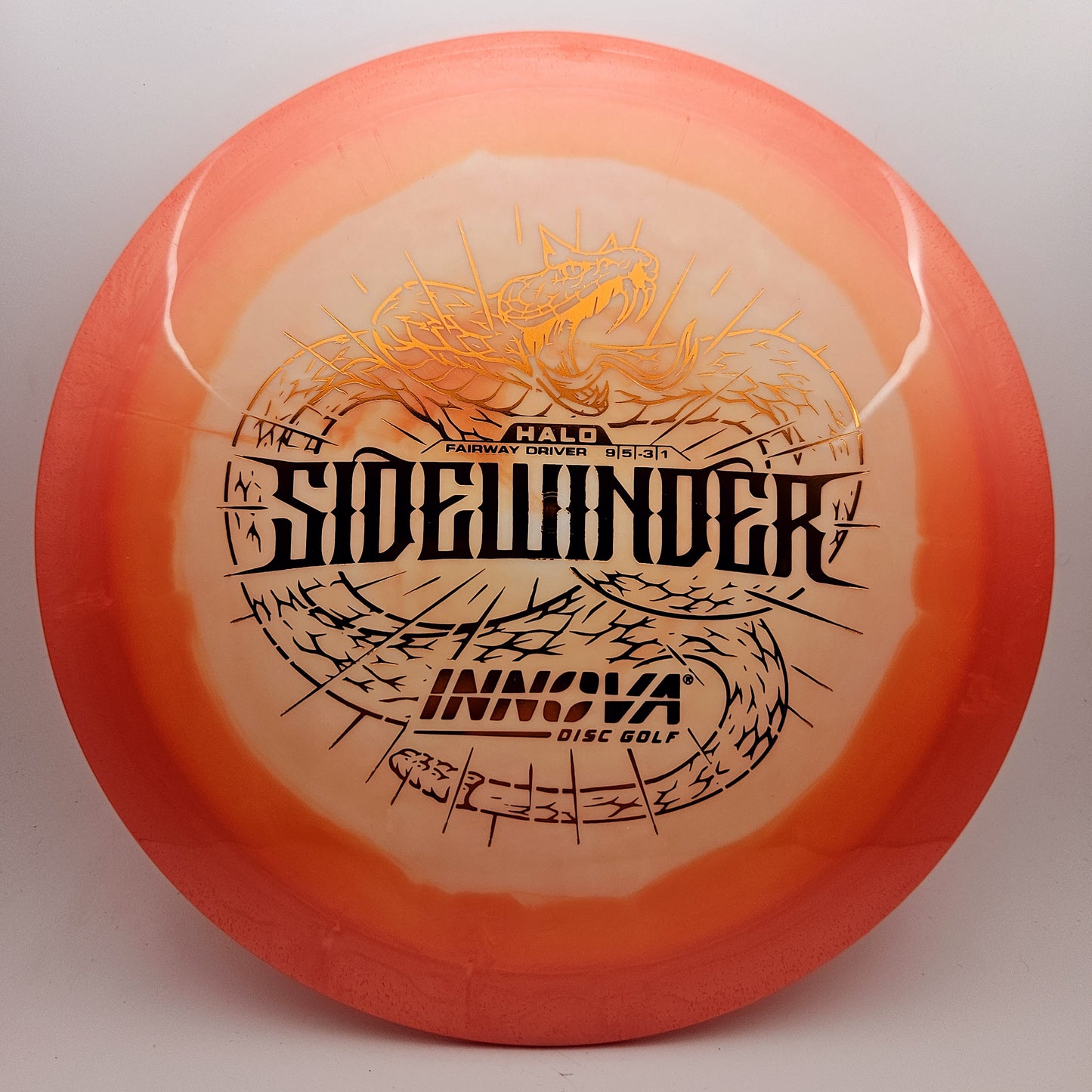 #9264 172g White / Orange Halo Star Sidewinder