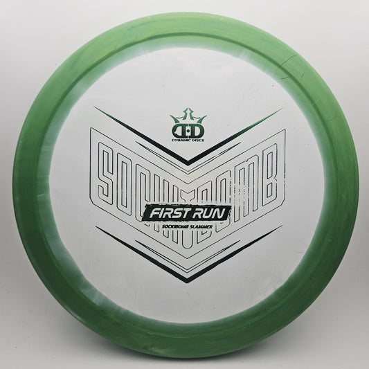 #13985 175g White / Green, Sockibomb First Run Classic Orbit Slammer