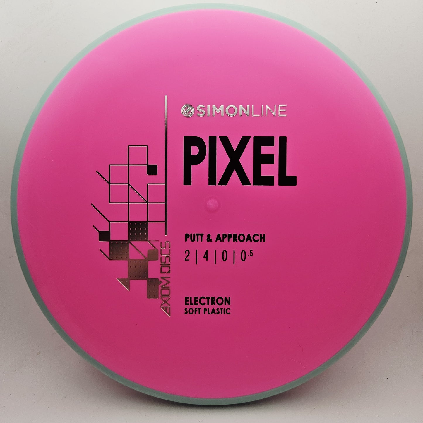 #19840 174g Pink / Teal Electron Soft Pixel