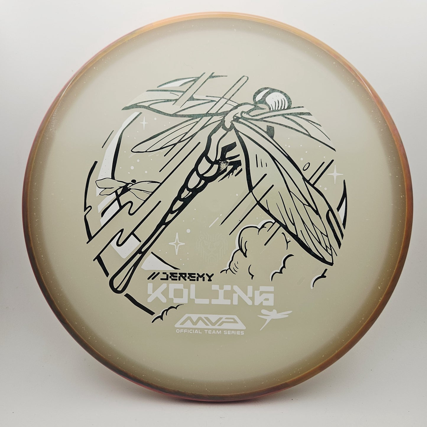 #16333 175g Orange / Blue Glow, Jeremy Koling Tour Series Particle Eclipse Tempo