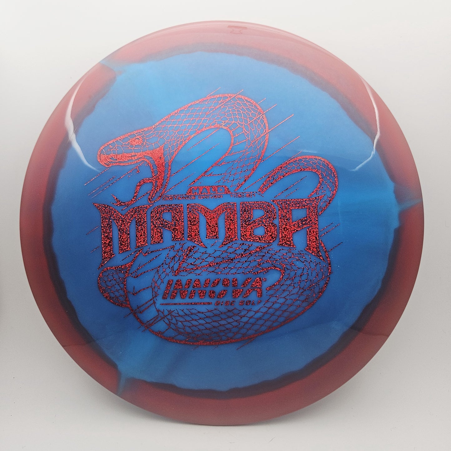 #17327 156g Blue / Red Halo Star Mamba