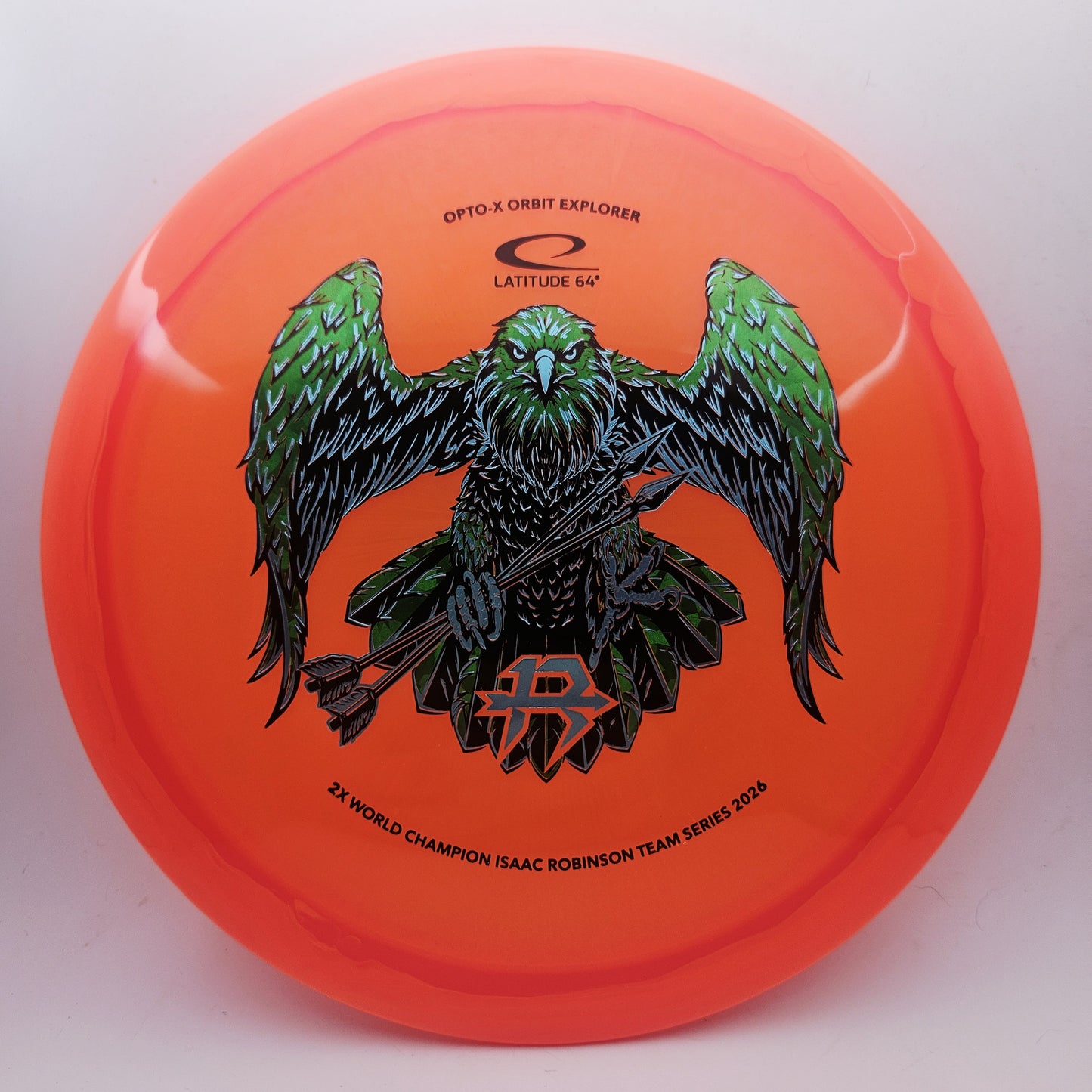 #20101 176g Orange, Isaac Robinson Team Series Opto-X Orbit Explorer - Isaac Robinson Team Series