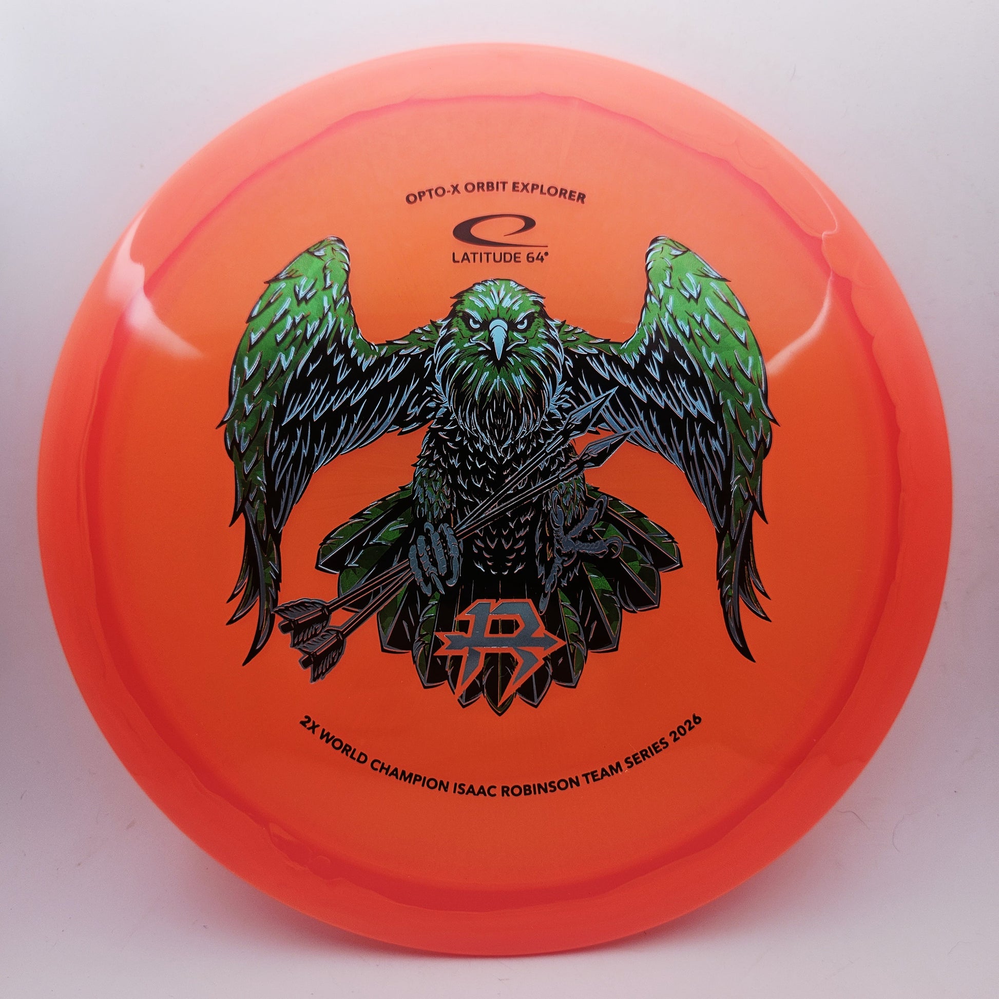 #20101 176g Orange, Isaac Robinson Team Series Opto-X Orbit Explorer - Isaac Robinson Team Series