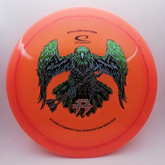 #20101 176g Orange, Isaac Robinson Team Series Opto-X Orbit Explorer - Isaac Robinson Team Series
