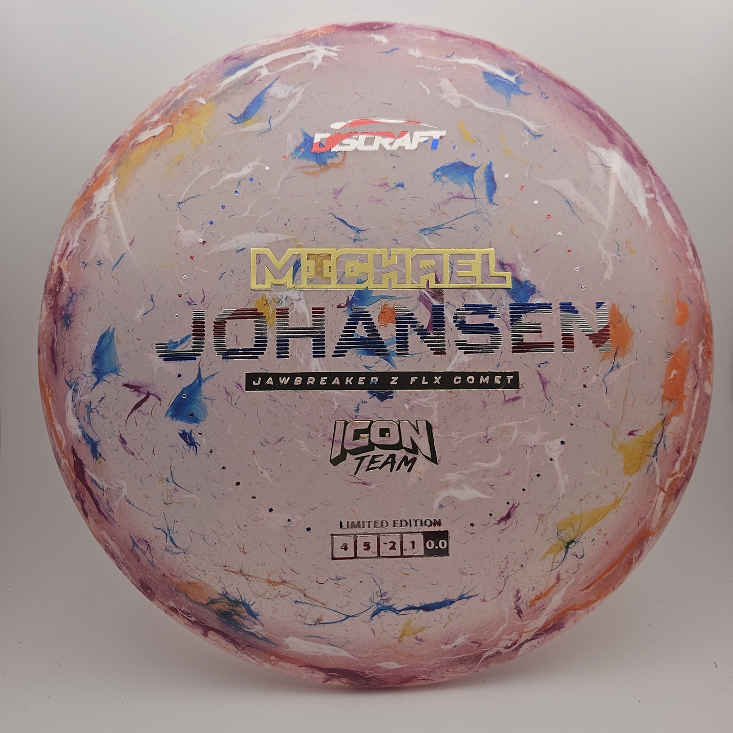 #7827 177+g Pink, Michael Johansen Icon Series Jawbreaker Z Flx Comet