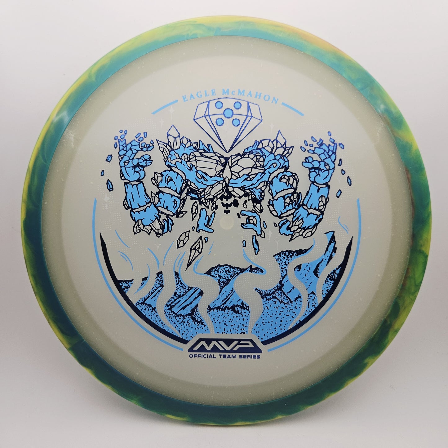 #16368 175g Green / Blue Glow, Eagle McMahon Tour Series Particle Eclipse Thrill