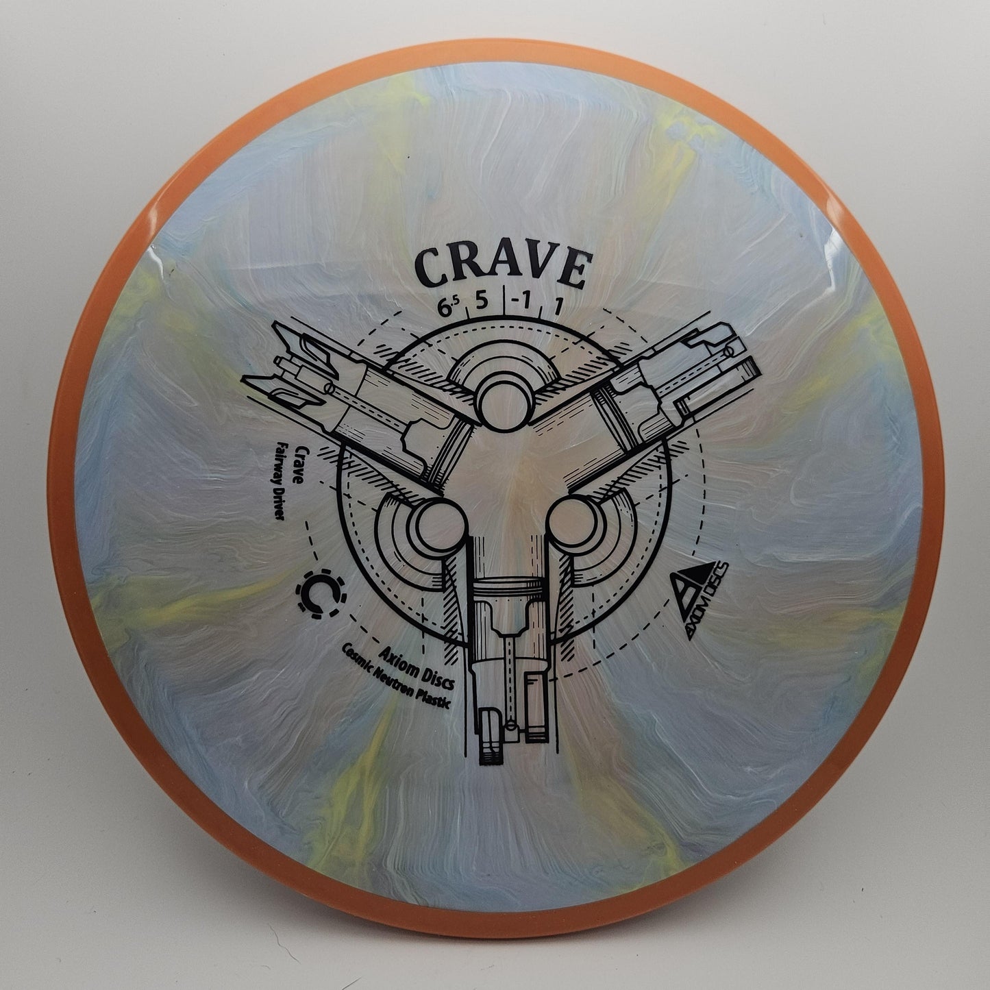 #5145 170g Grey / Orange Cosmic Neutron Crave