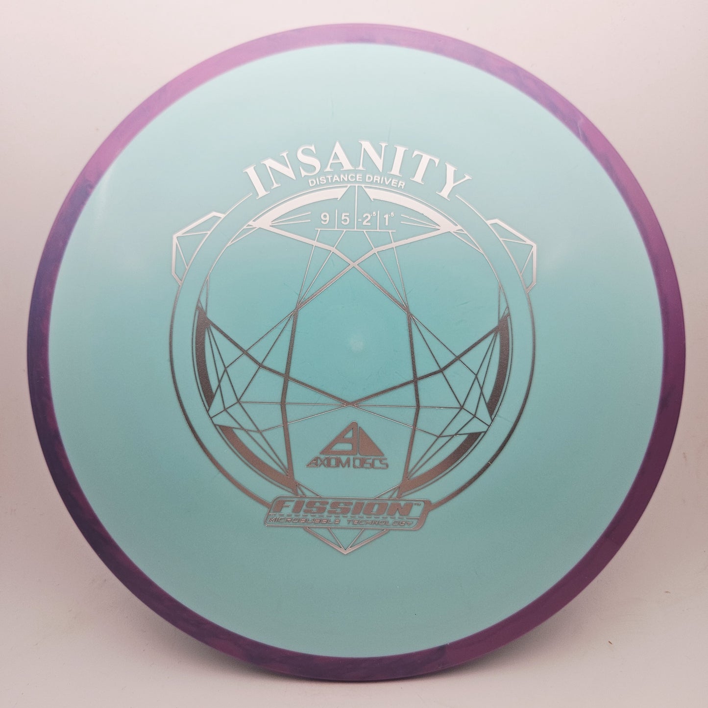 #19154 166g Teal / Purple Fission Insanity