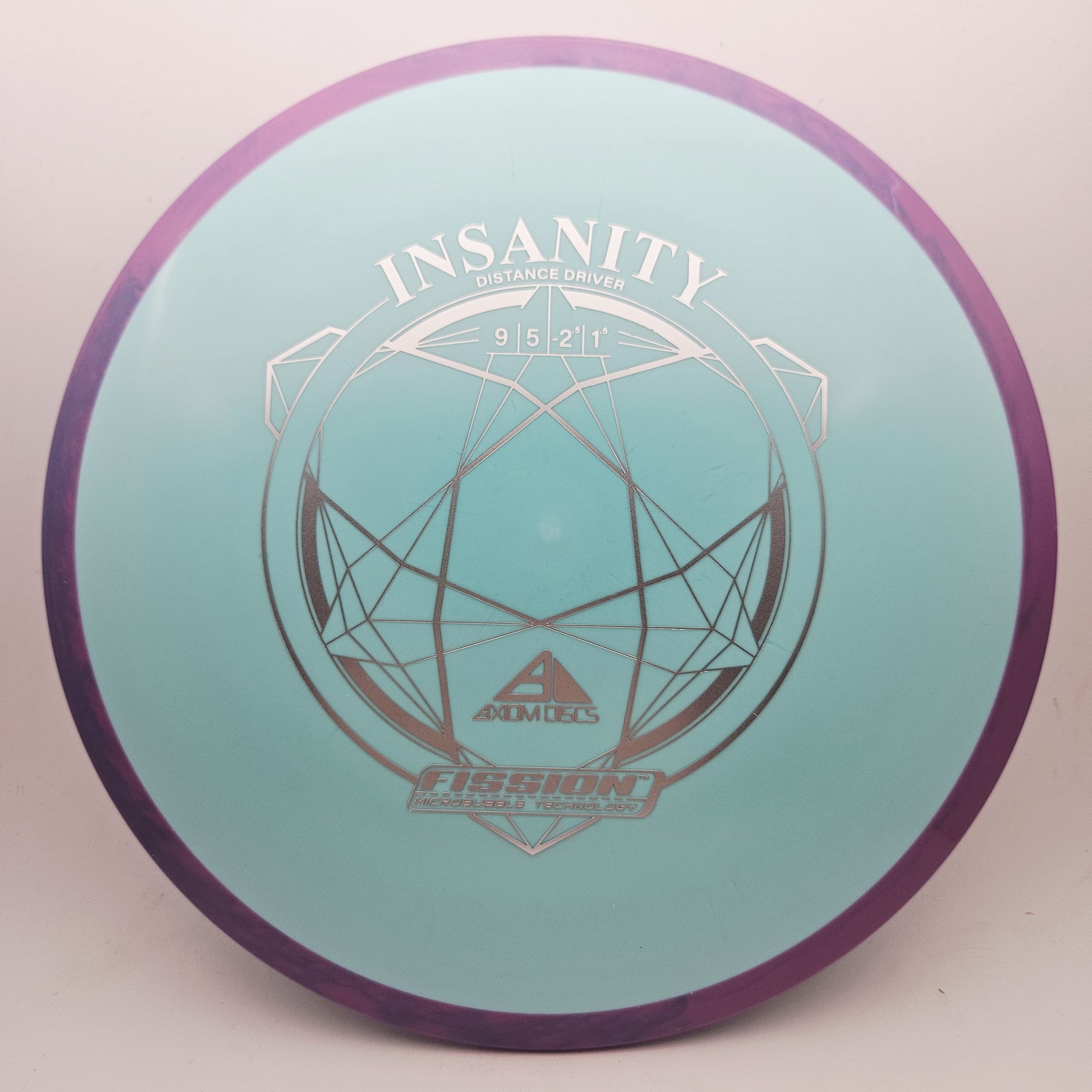 #19154 166g Teal / Purple Fission Insanity