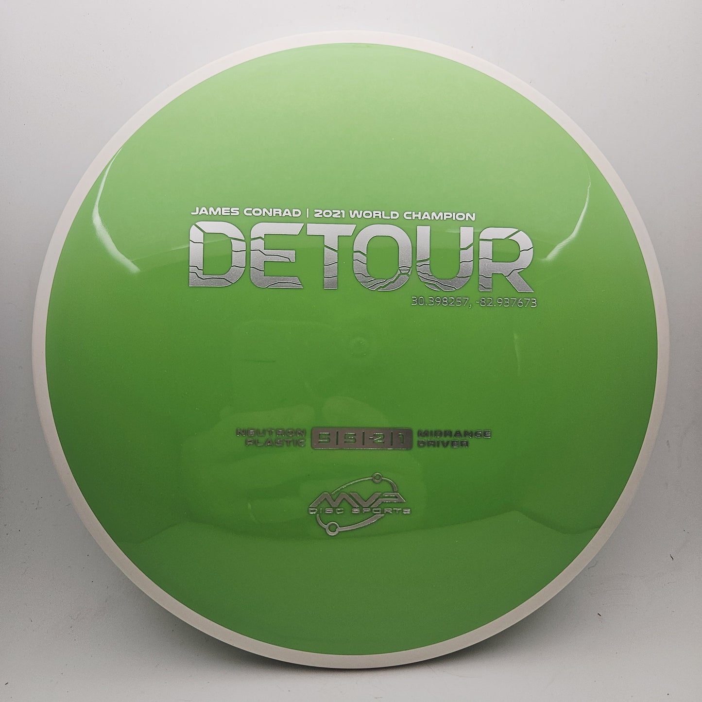 #19122 178g Green PLC Neutron Detour