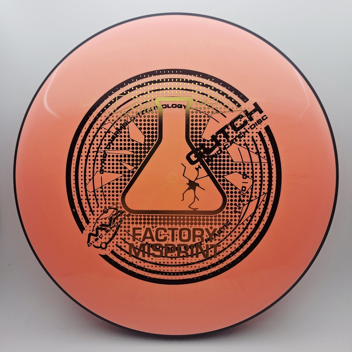 #13511 148g Pink, Misprint Neutron Soft Glitch - Misprint