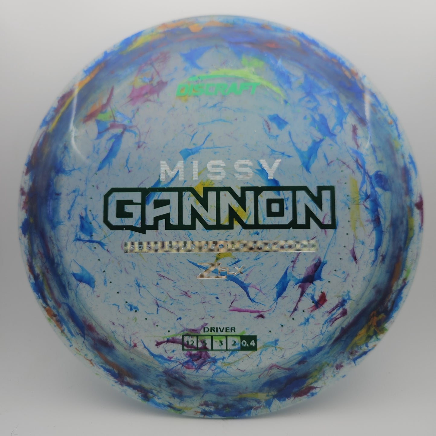 #8514 173-174g Blue, Missy Gannon Tour Series Jawbreaker Z Flx Thrasher