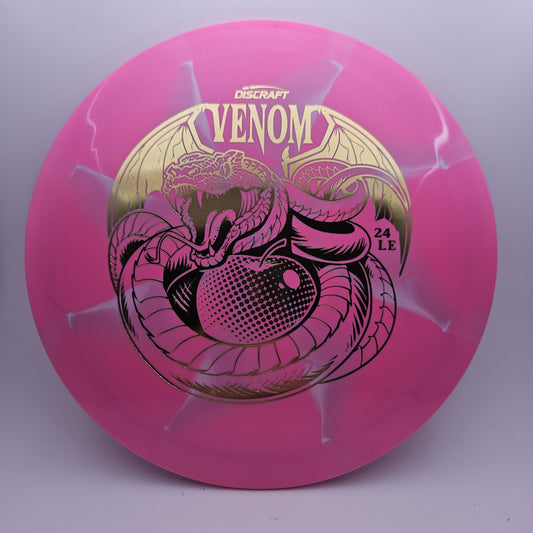 #6456 173-174g Pink, Ledgestone 2024 ESP Swirl Venom - Ledgestone 2024