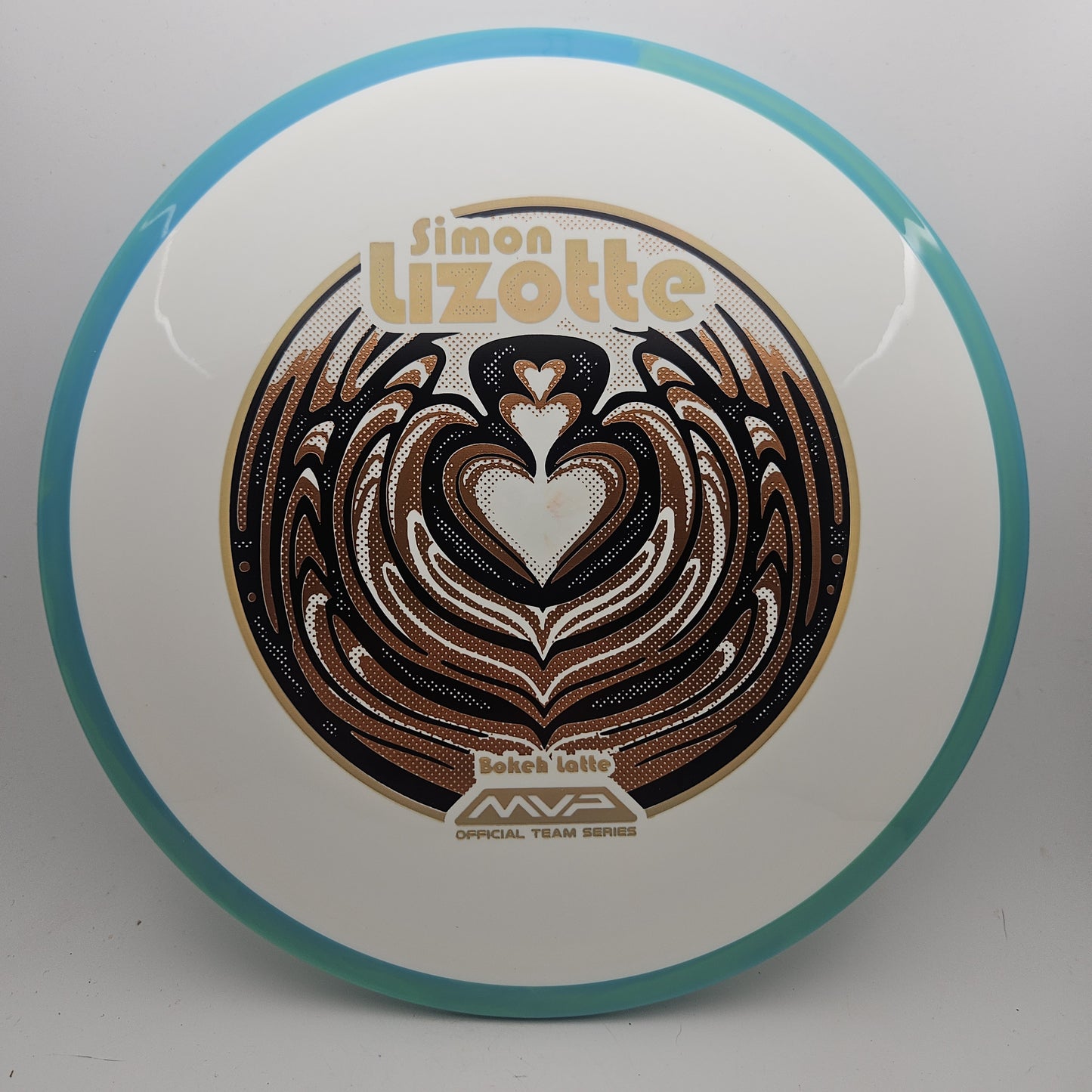 #18010 169g White / Teal, Simon Lizotte Team Series - Bokeh Latte Neutron Bokeh - Simon Lizotte Team Series - Bokeh Latte