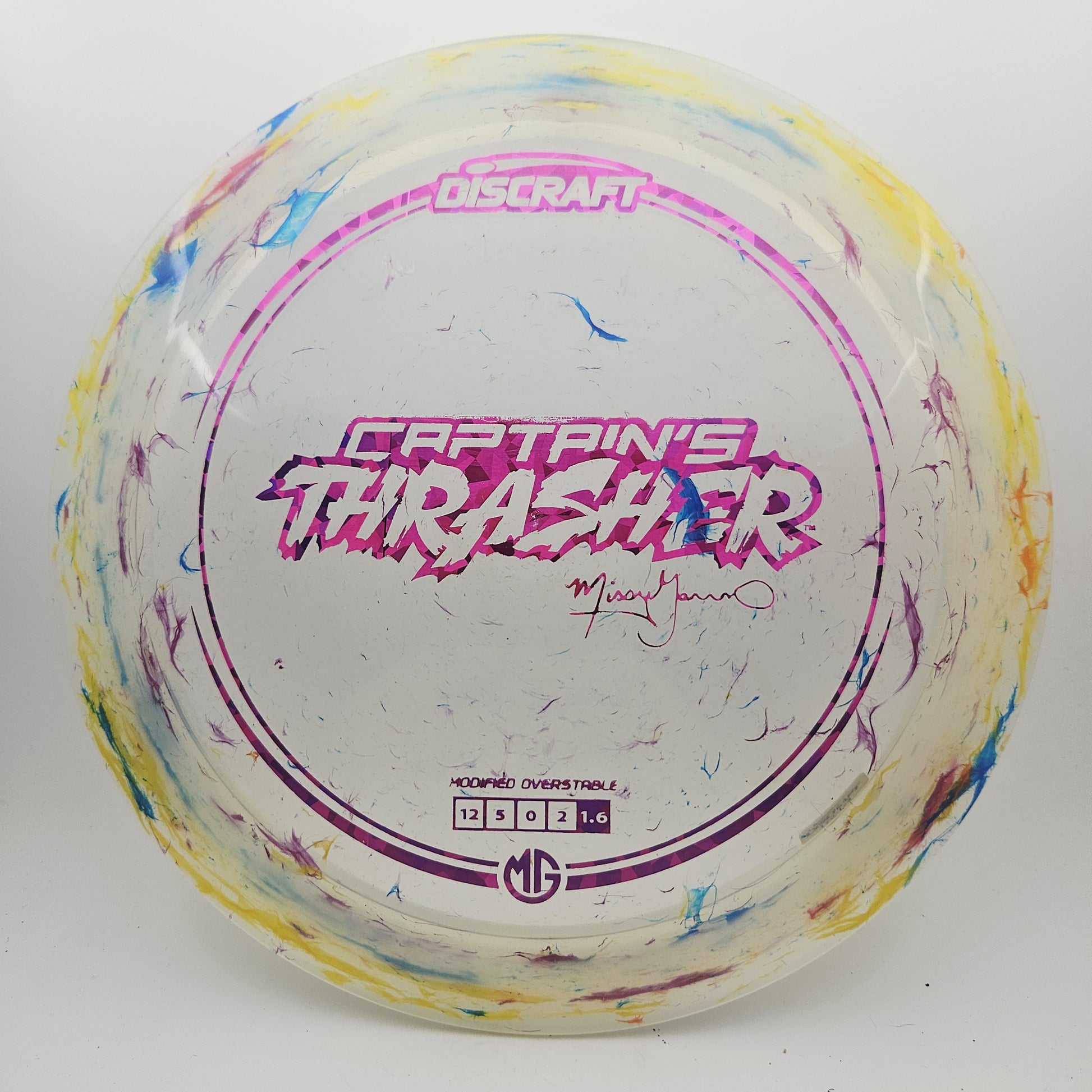 #16224 173-174g Yellow, Missy Gannon Z Jawbreaker Captain's Thrasher