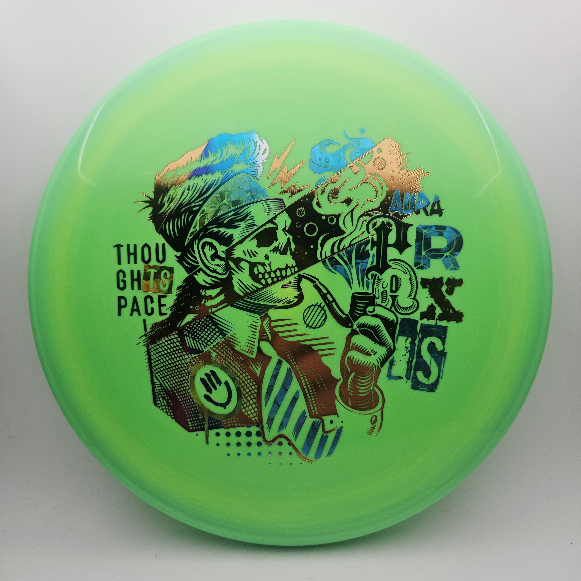 #13748 174g Green Aura Soft Praxis