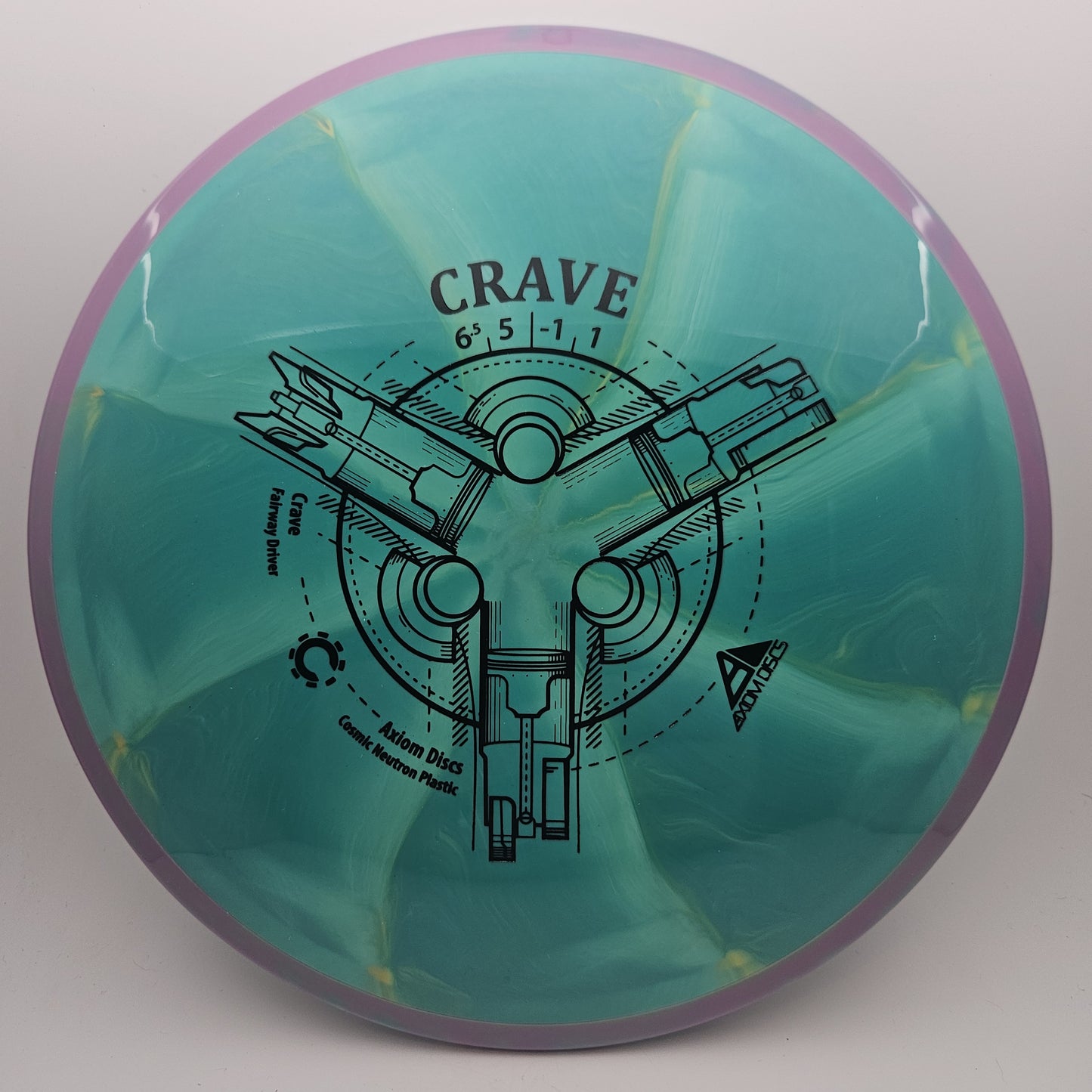 #11080 172g Teal / Purple Cosmic Neutron Crave