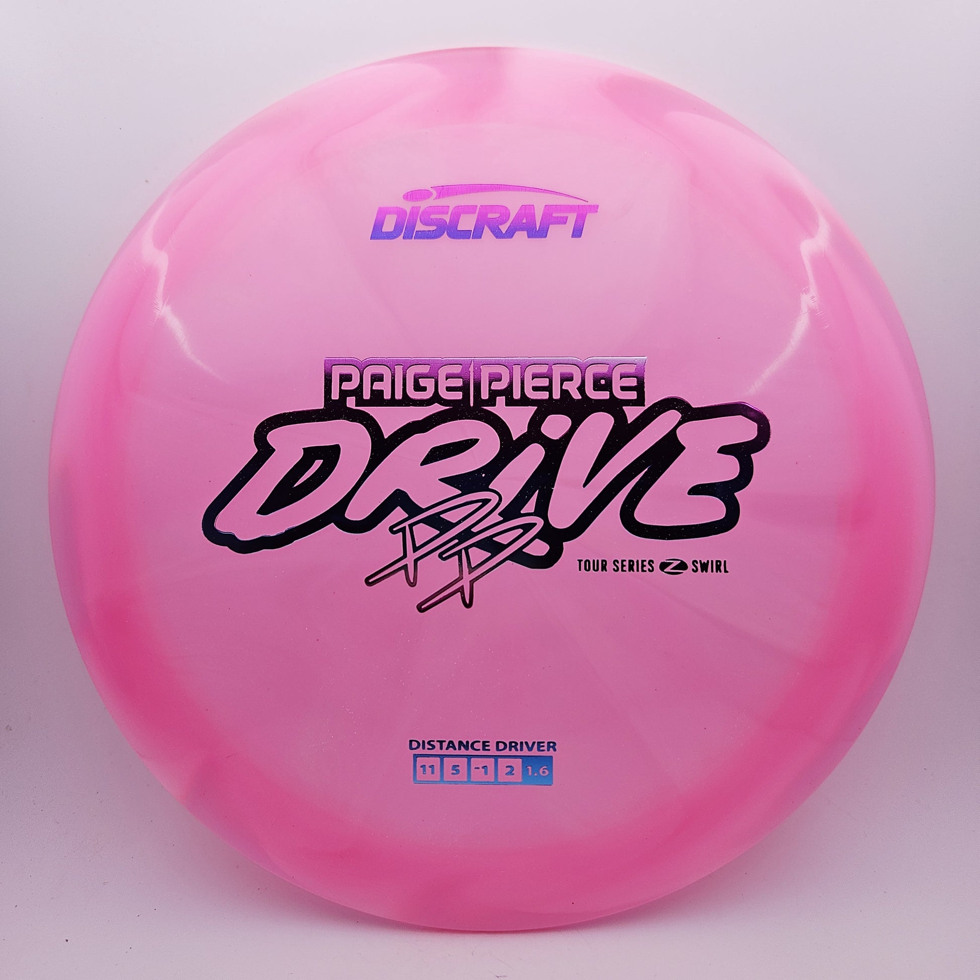 #13610 170-172g Pink, Paige Pierce Tour Series 2025 Z Swirl Drive