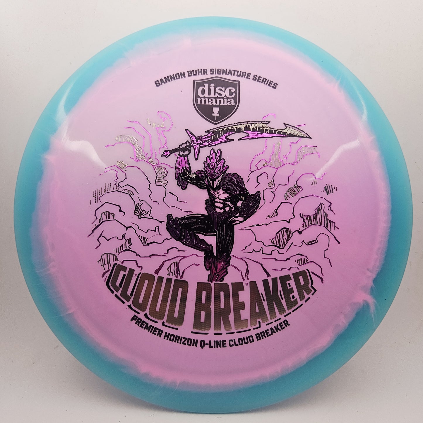 #19560 174g Pink / Turquoise, Gannon Buhr Signature Series Premier Horizon Q-Line Cloud Breaker - Gannon Buhr Signature Series Premier