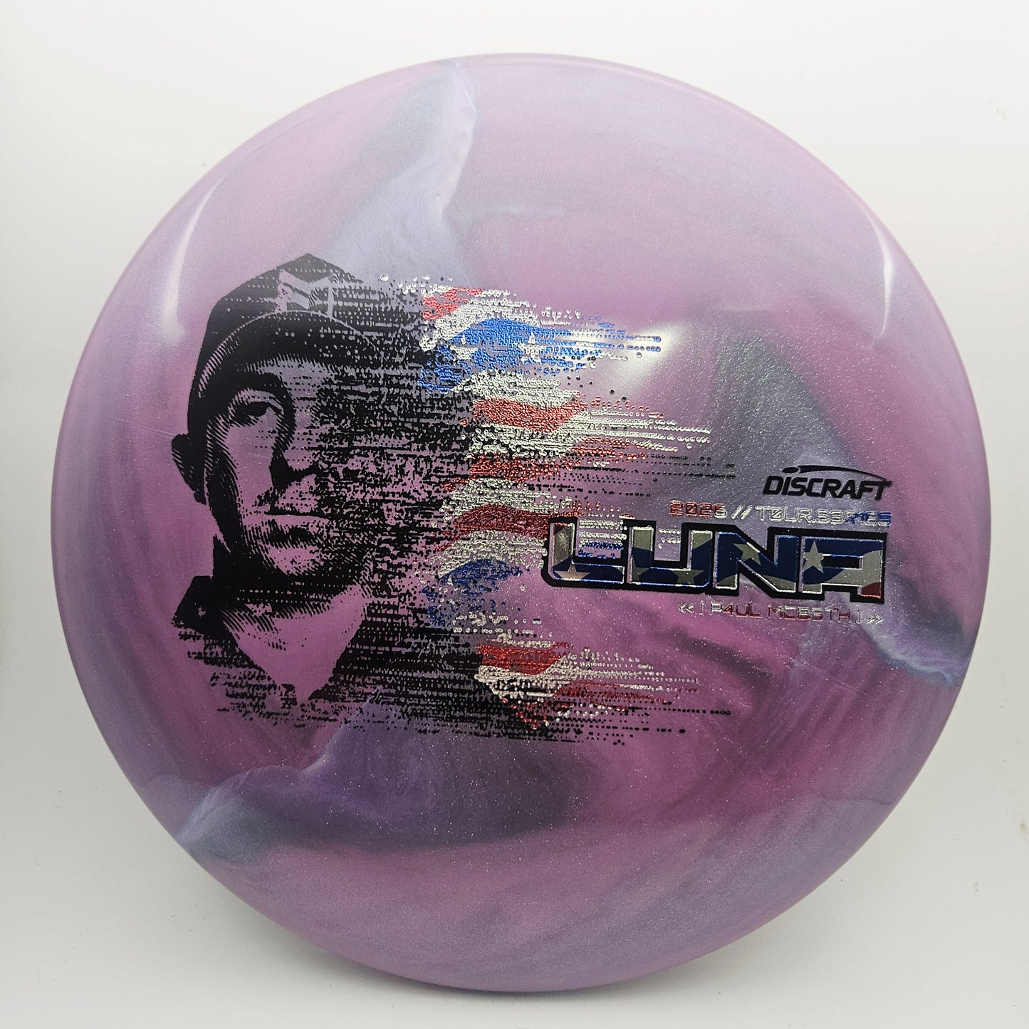 #18737 173-174g Purple, Paul McBeth  Tour Series Special Blend Luna - Paul McBeth 