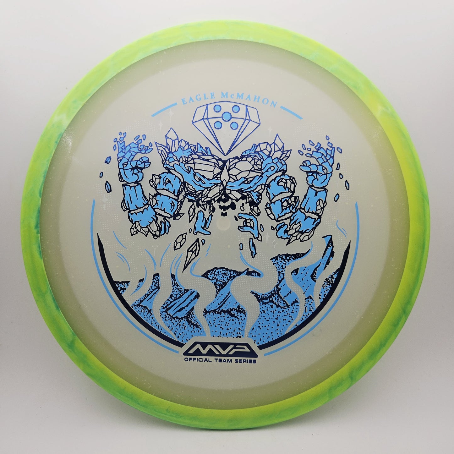 #16361 173g Green / Blue Glow, Eagle McMahon Tour Series Particle Eclipse Thrill
