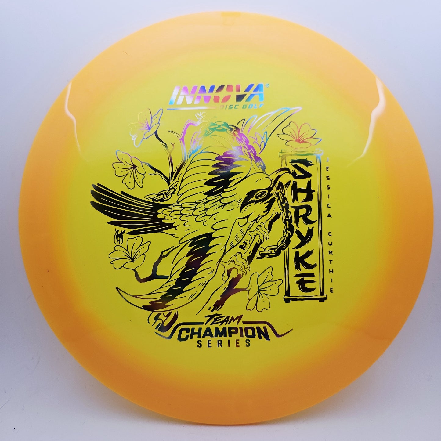 #17665 166g Yellow / Orange, Jessica Gurthie Tour Series Halo Champion Shryke - Jessica Gurthie Tour Series