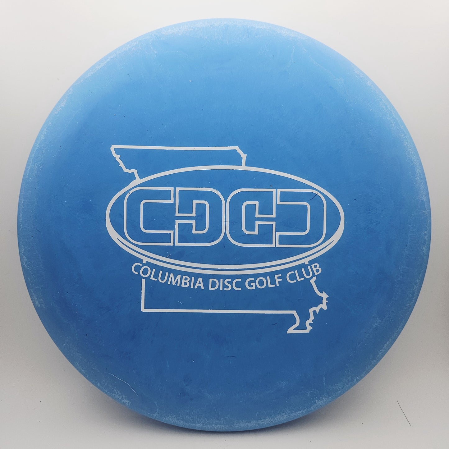#15674 172g Blue, Columbia Disc Golf Club SS Wizard