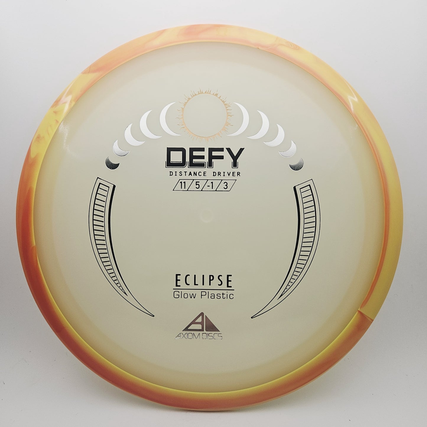 #17481 173g Orange / Glow Eclipse Defy