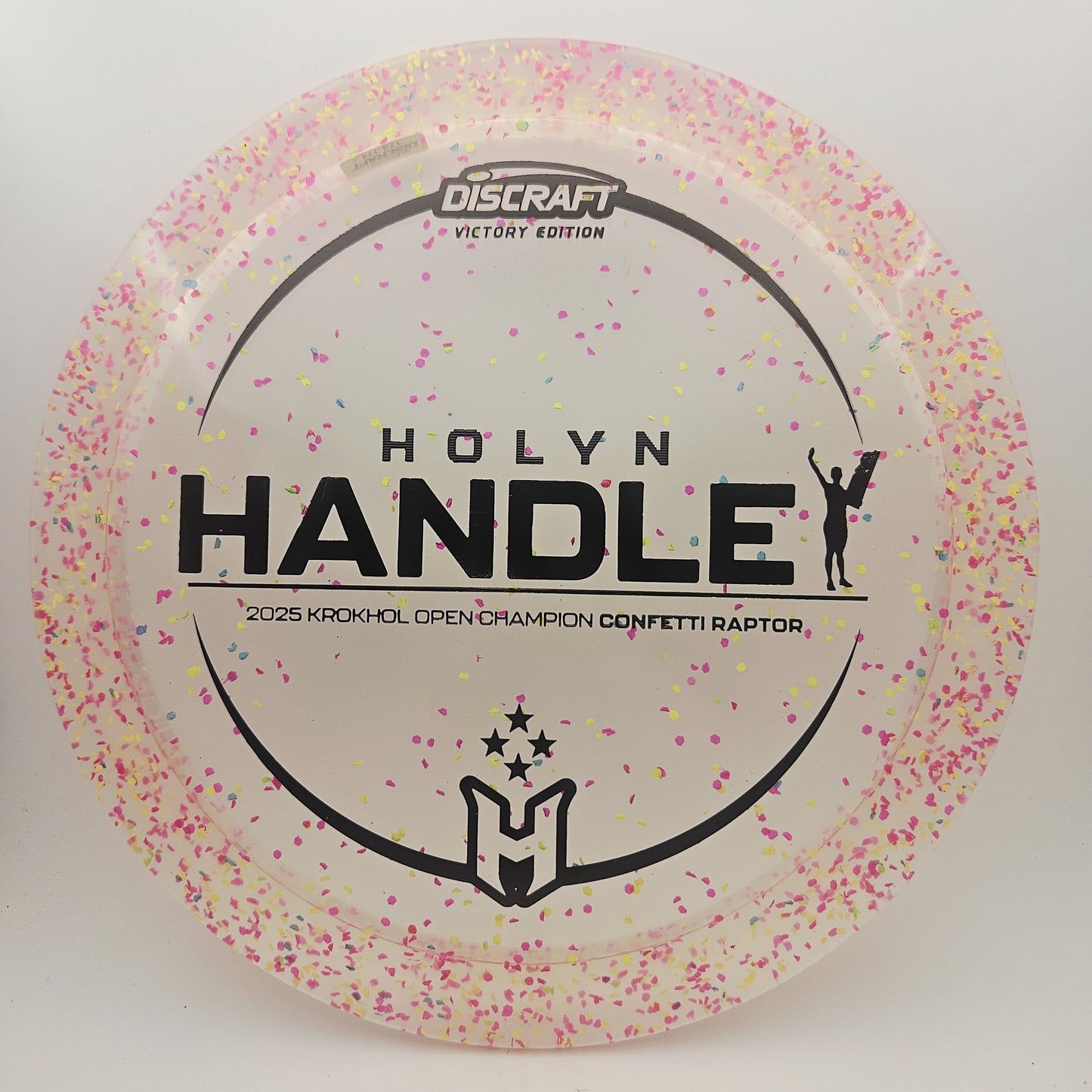 #14522 173-174g Pink, Holyn Handley Krokhol Open Z Confetti Raptor