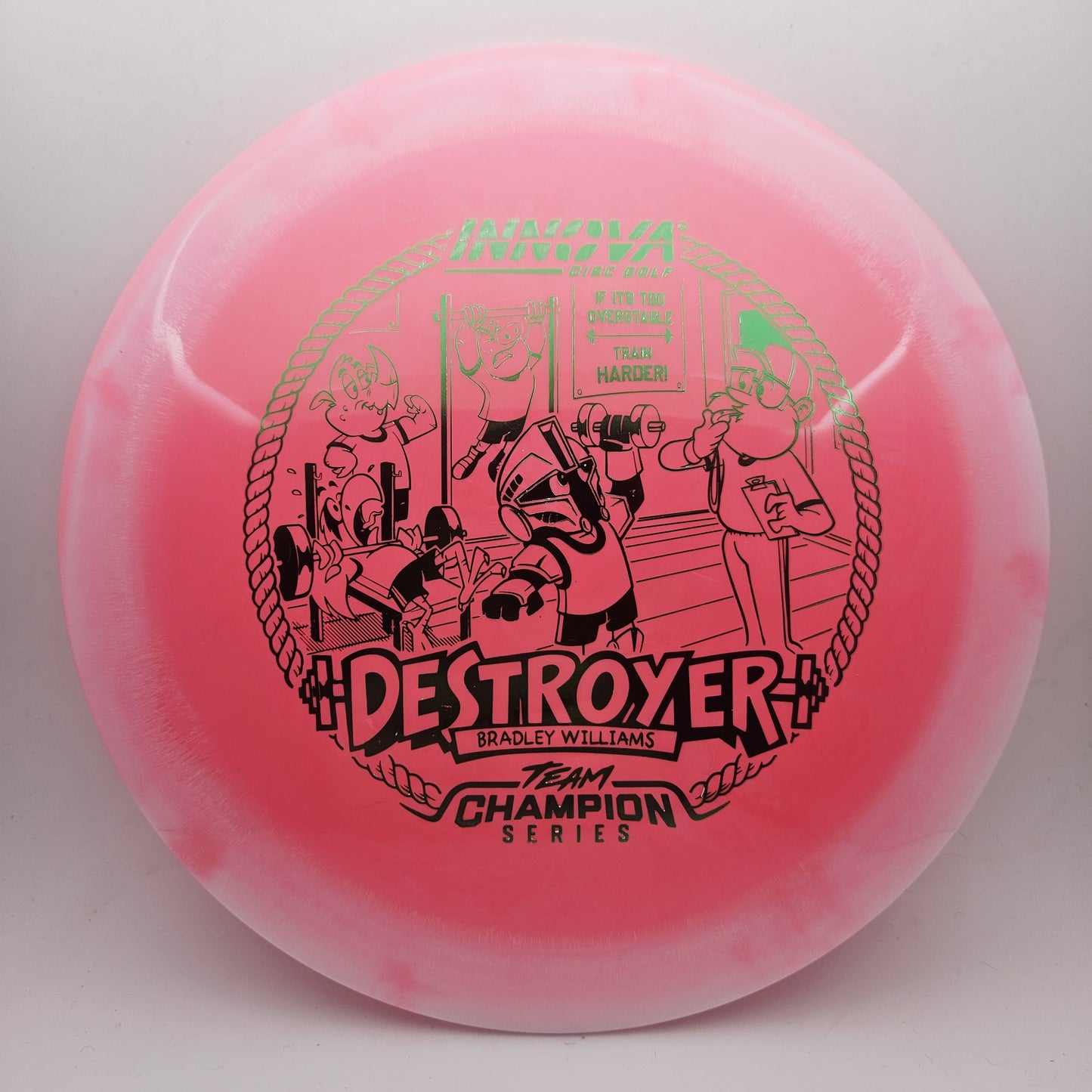 #19244 160g Pink / White, Bradley Williams Tour Series BW Halo Star Destroyer - Bradley Williams Tour Series
