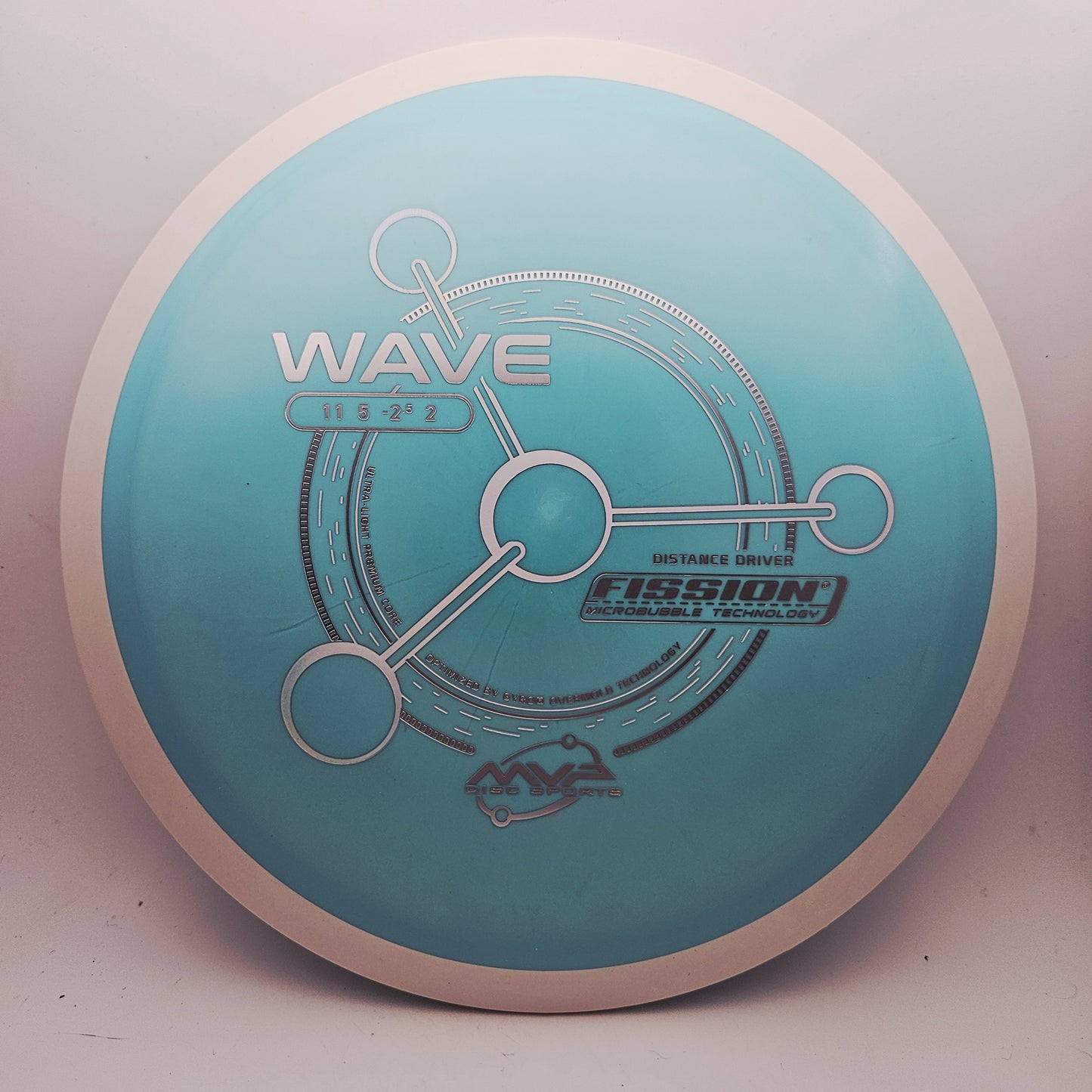 #17964 162g Teal PLC Fission Wave