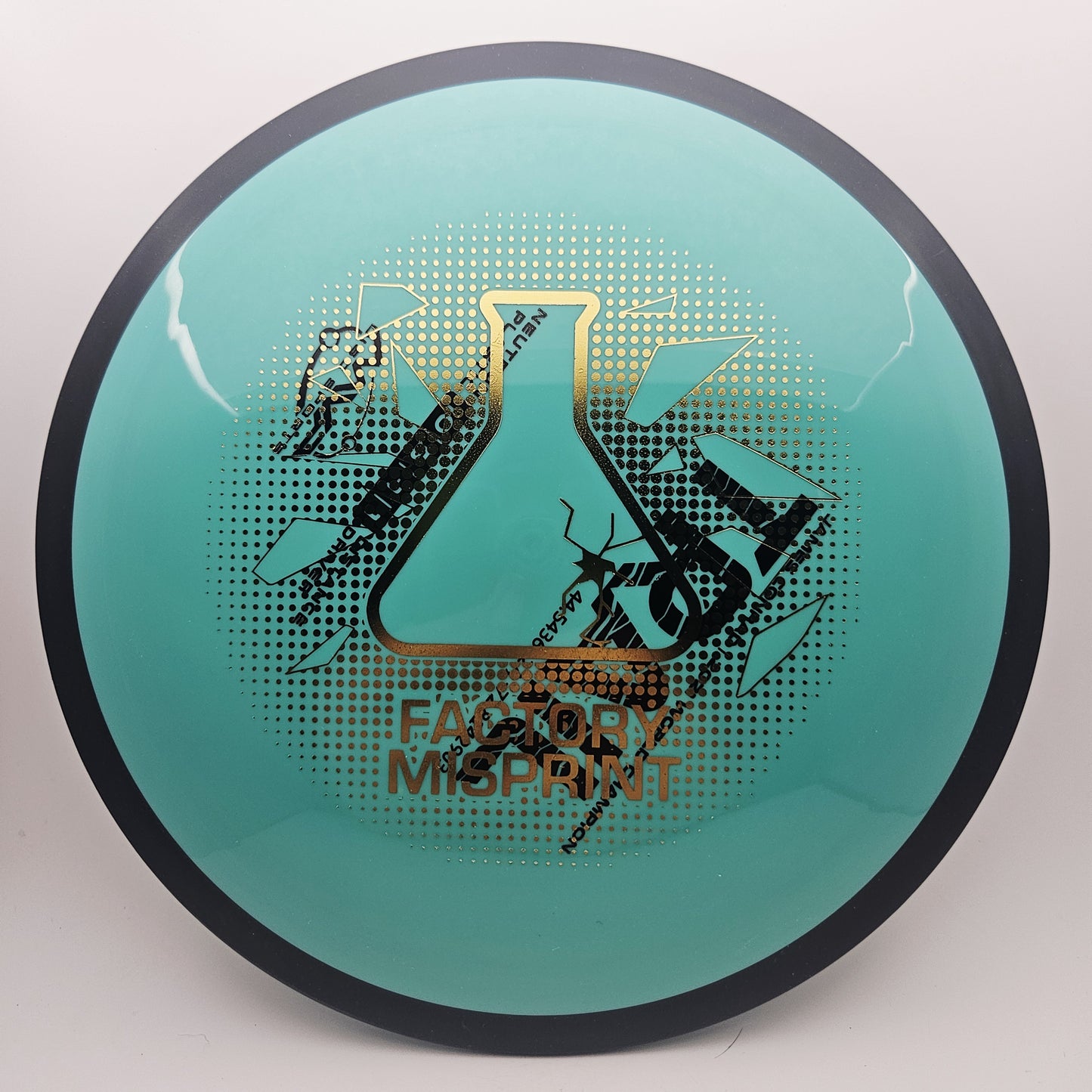 #13538 175g Teal, Misprint Neutron Trail - Misprint
