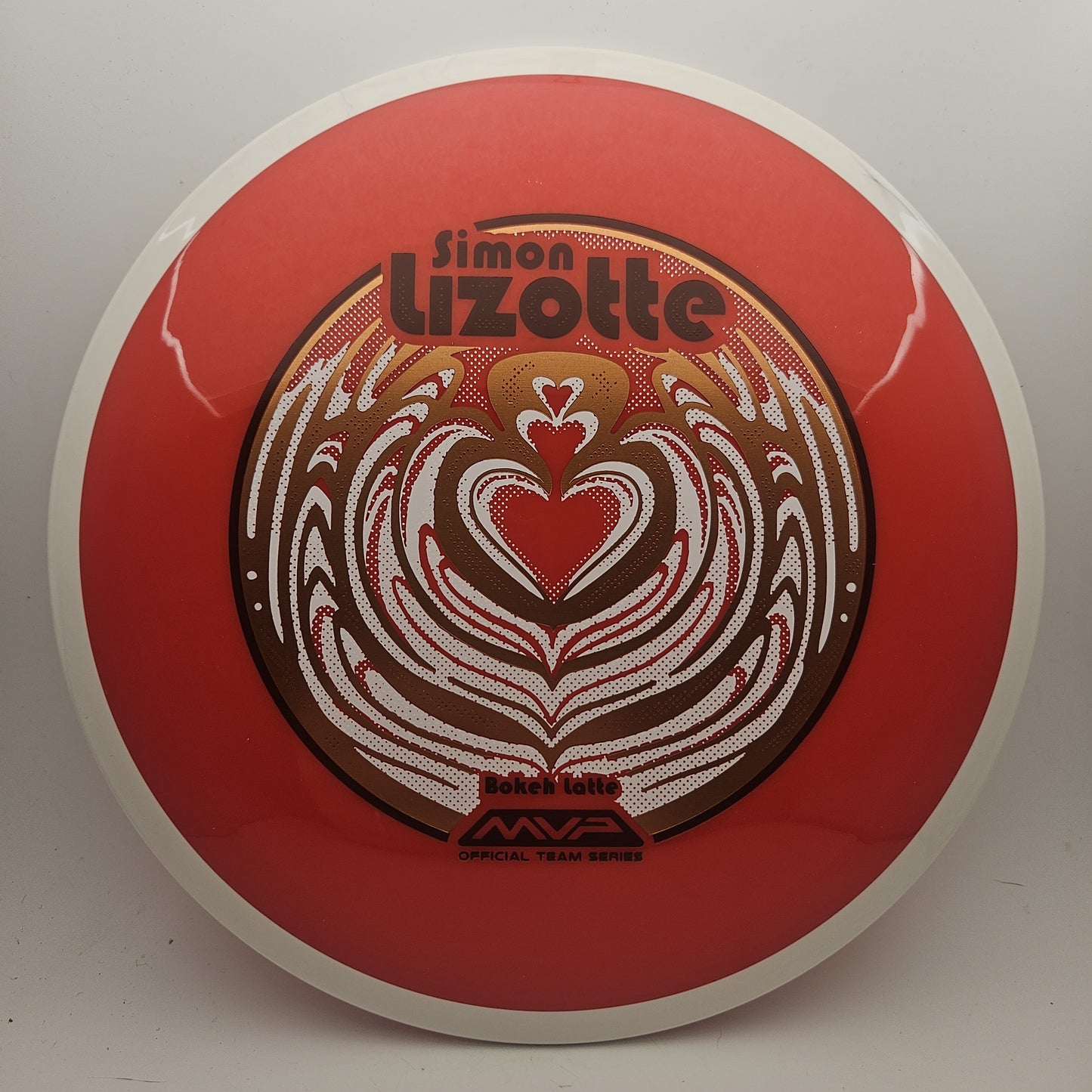 #17999 175g Red / White, Simon Lizotte Team Series - Bokeh Latte Neutron Bokeh - Simon Lizotte Team Series - Bokeh Latte