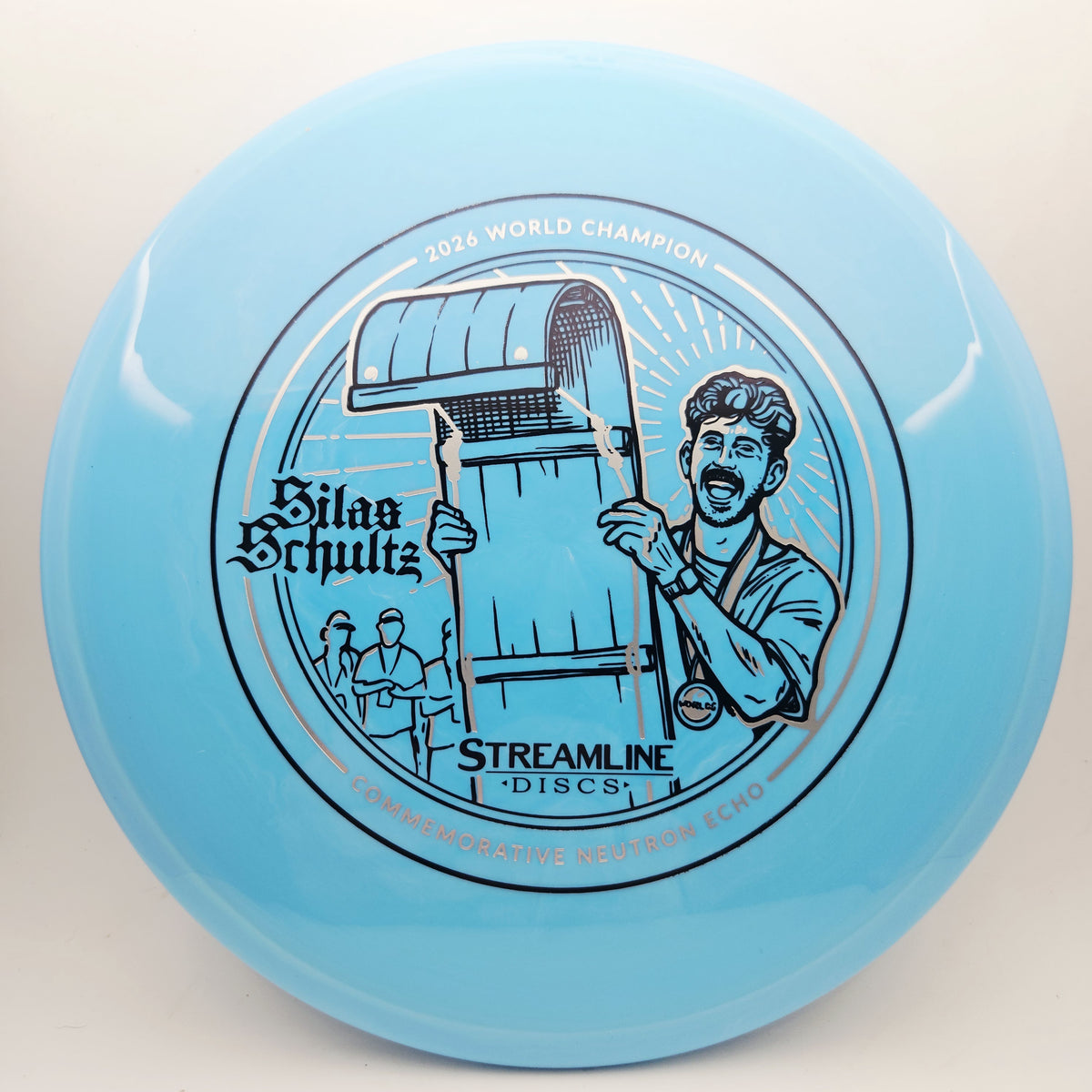 #21093 177g Blue, Silas Schultz World Champion Neutron Echo - Silas Schultz World Champion