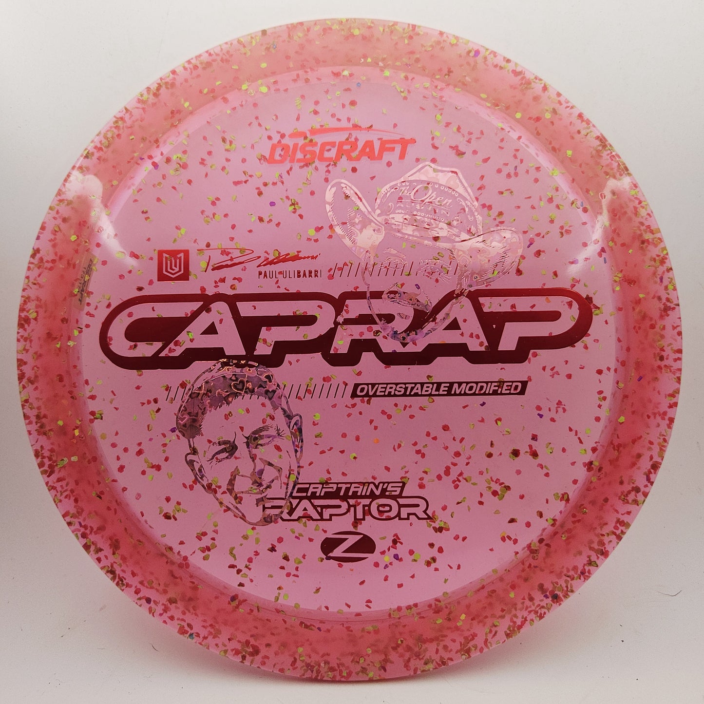 #19631 173-174g Peach, Paul Ulibarri x Brad Hammock Z Confetti Captains Raptor - Paul Ulibarri x Brad Hammock Collab