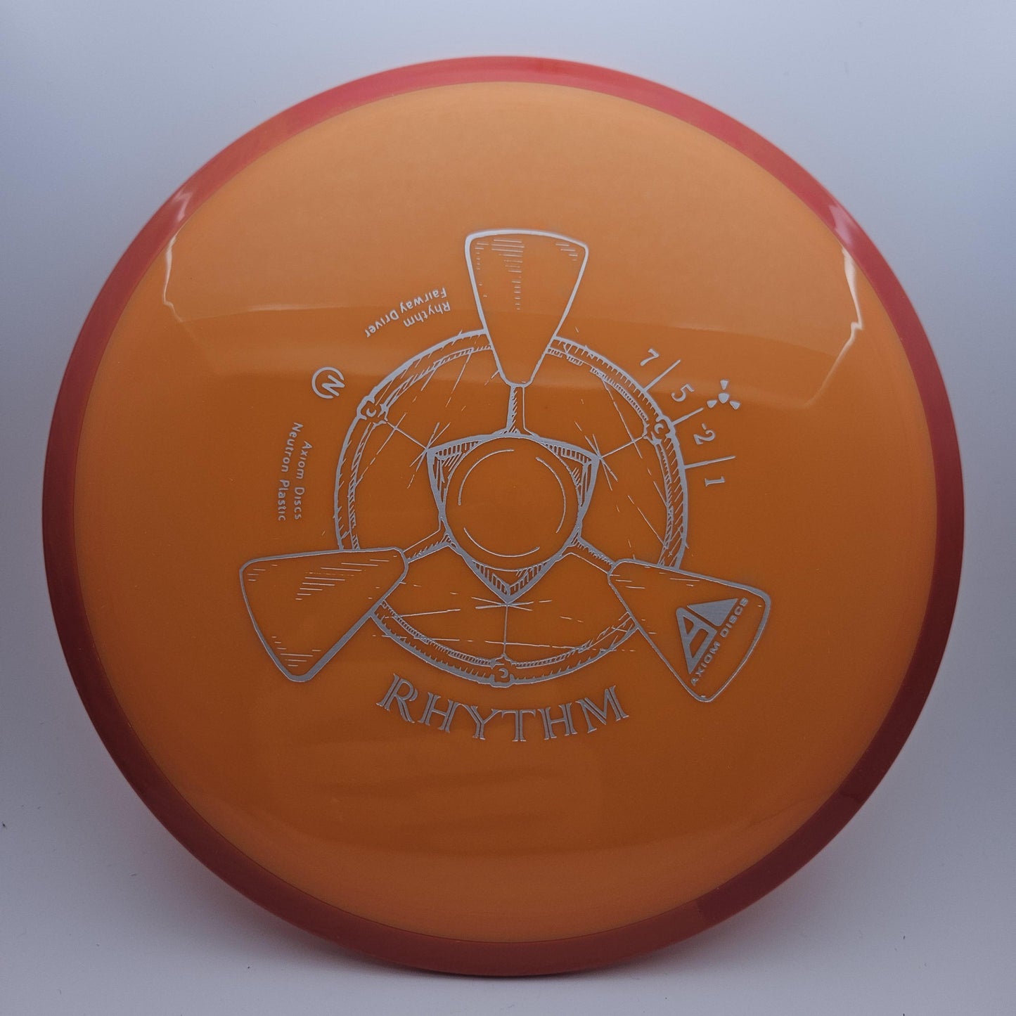 #5173 172g Orange / Red Neutron Rhythm