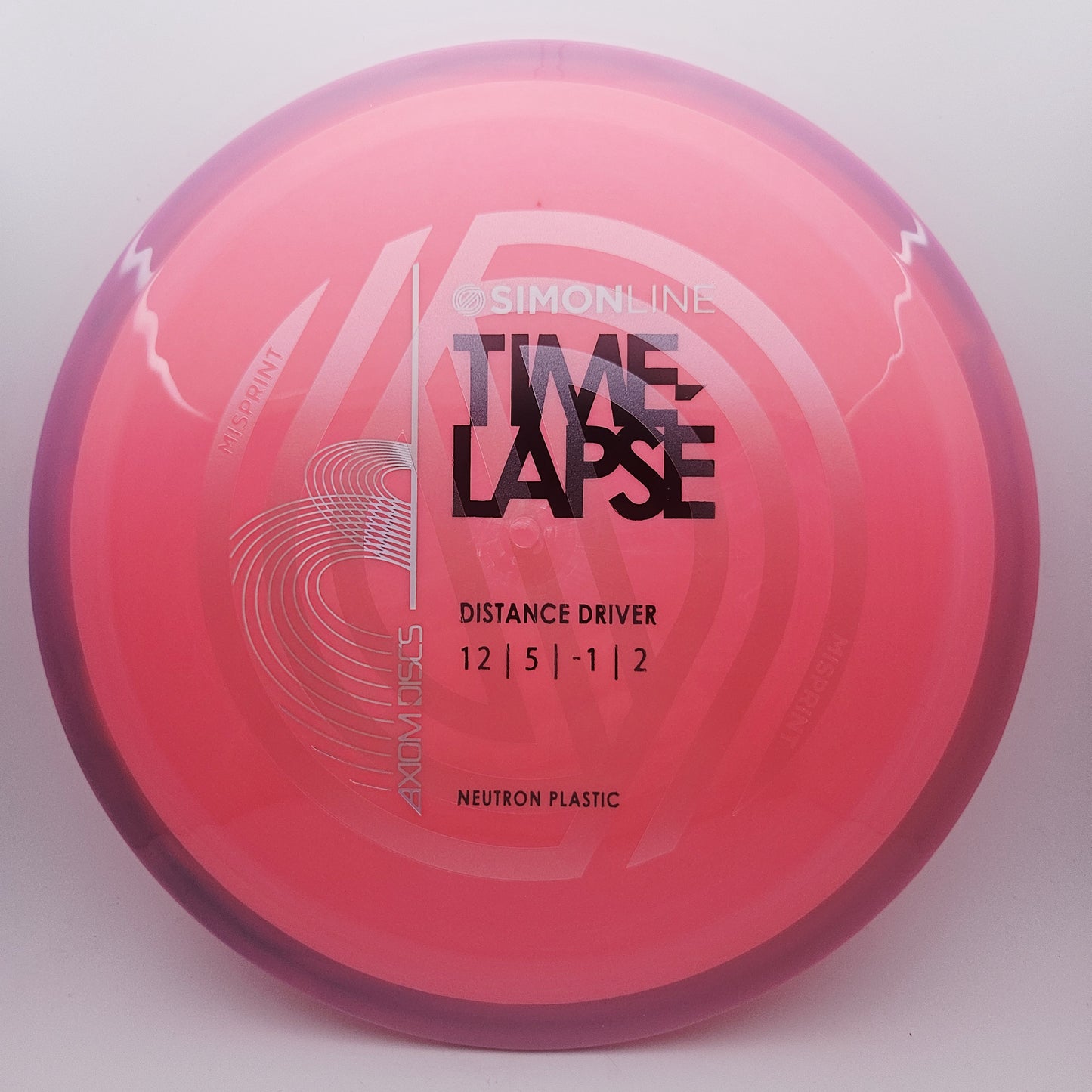 #17355 175g Pink / Pink Misprint Neutron Time-Lapse