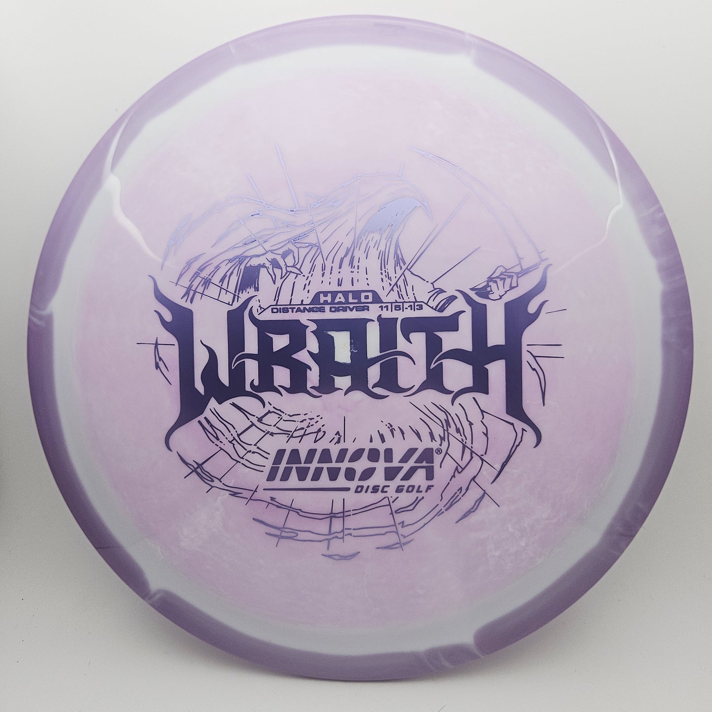 #17332 170g White / Purple Halo Star Wraith