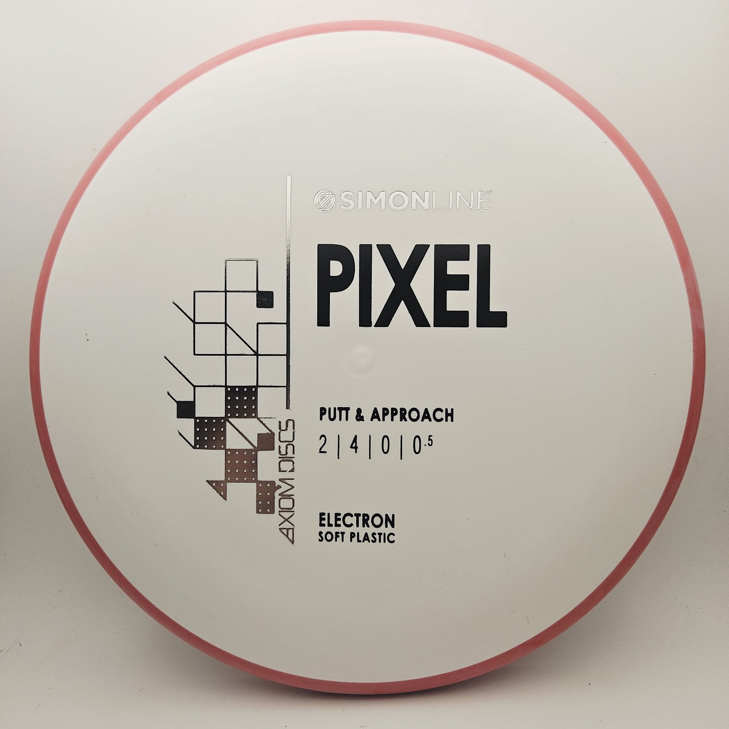 #17456 174g White / Red Electron Soft Pixel