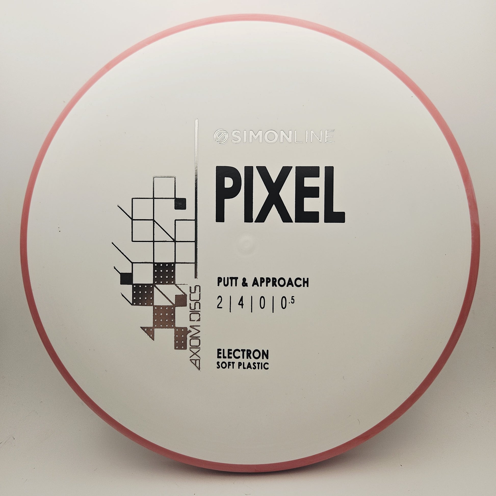 #17456 174g White / Red Electron Soft Pixel