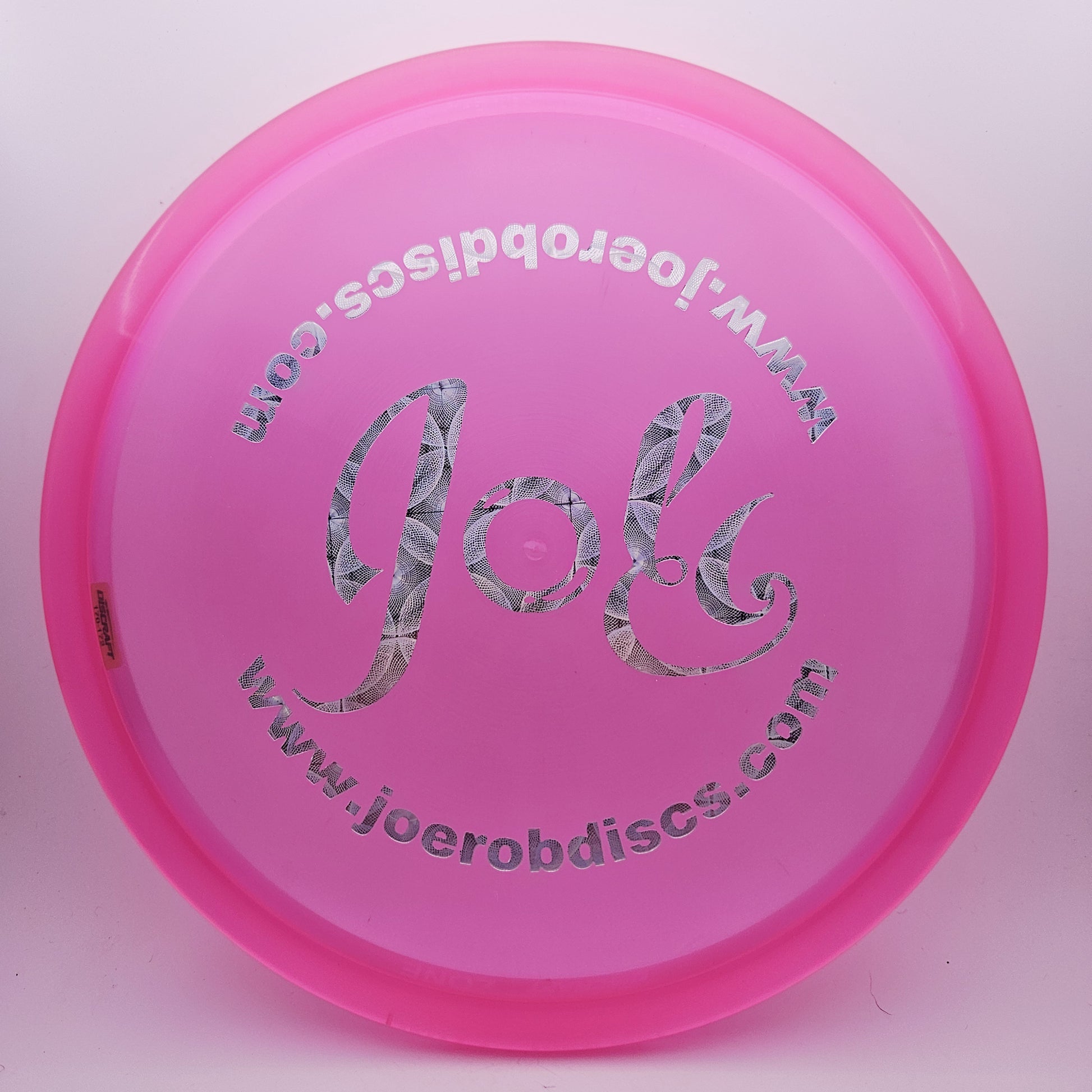 #15376 170-172g Pink, Silver Circles Foil, JRDG JRDG Z Zone