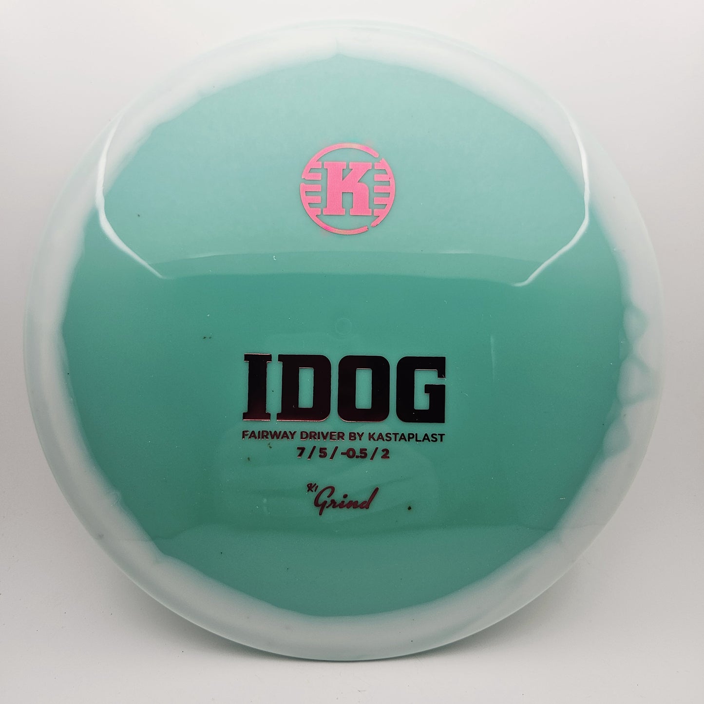 #14560 172g Teal / White K1 Grind Idog