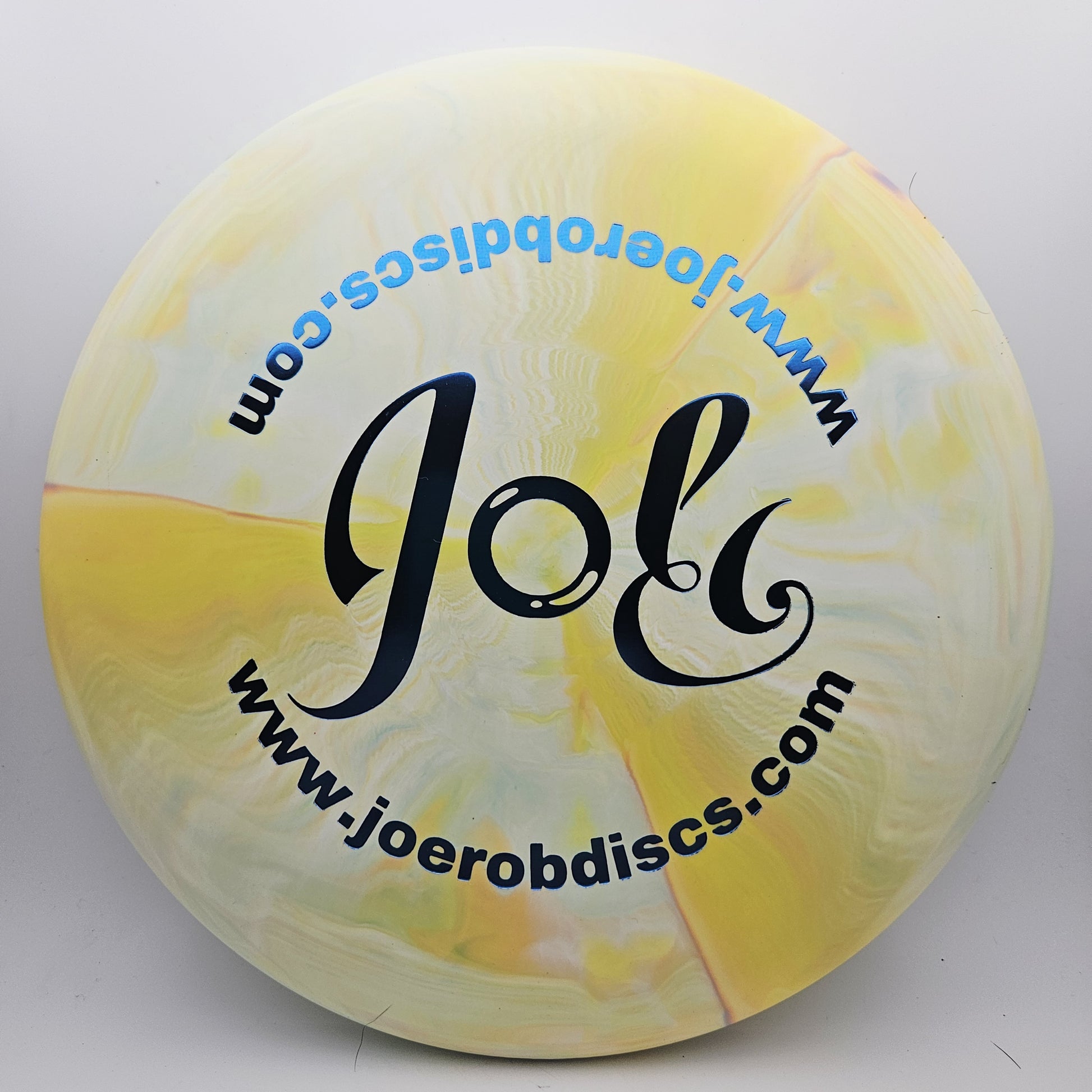 #15297 173-174g Yellow, Blue Foil, JRDG JRDG CT Swirl Luna