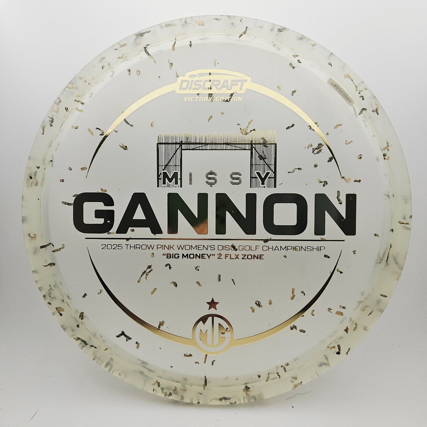 #16513 173-174g Clear, Missy Gannon Throw Pink Champion Z Money FLX Zone