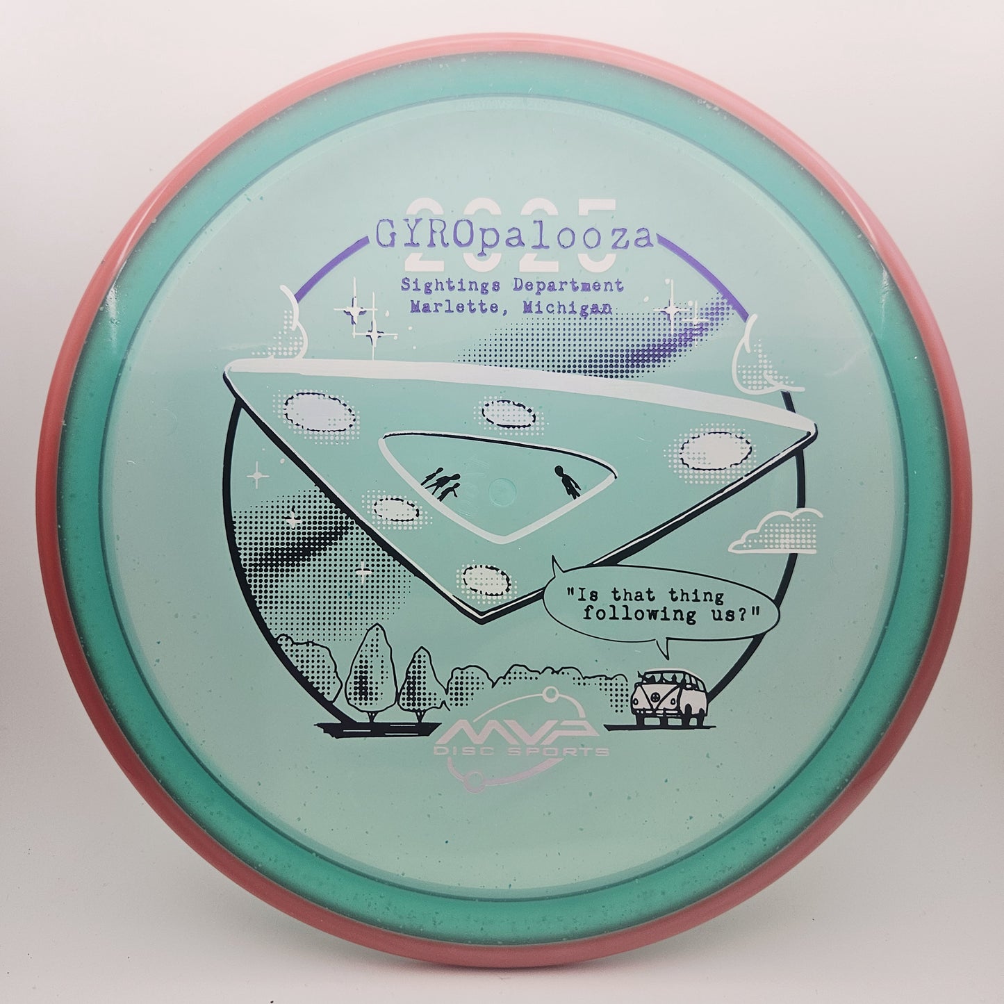 #17212 176g Teal / Red, Gyropalooza Particle Proton Pyro