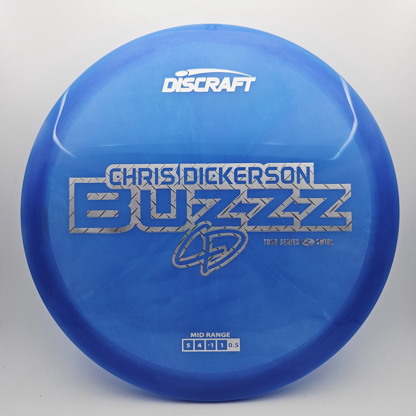 #12836 175-176g Blue, Chris Dickerson Tour Series 2025 Z Swirl Buzzz