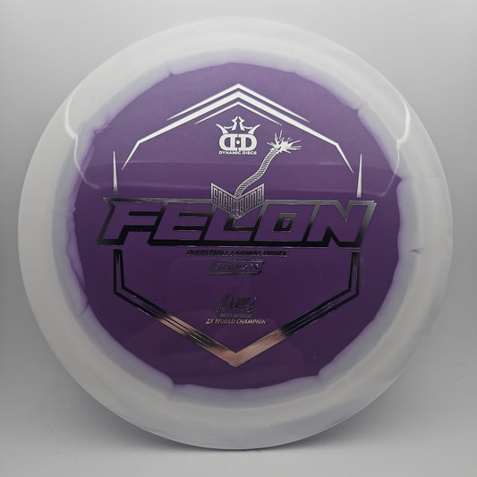 #8301 173g Purple / White Supreme Orbit Felon