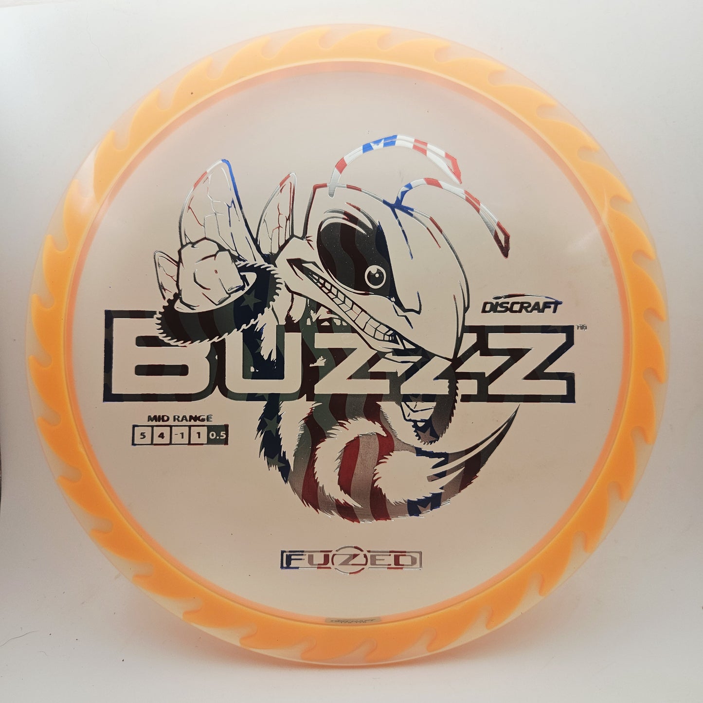 #20064 175-176g Clear / Orange, Buzzzsaw FuZed Buzzz - Buzzzsaw