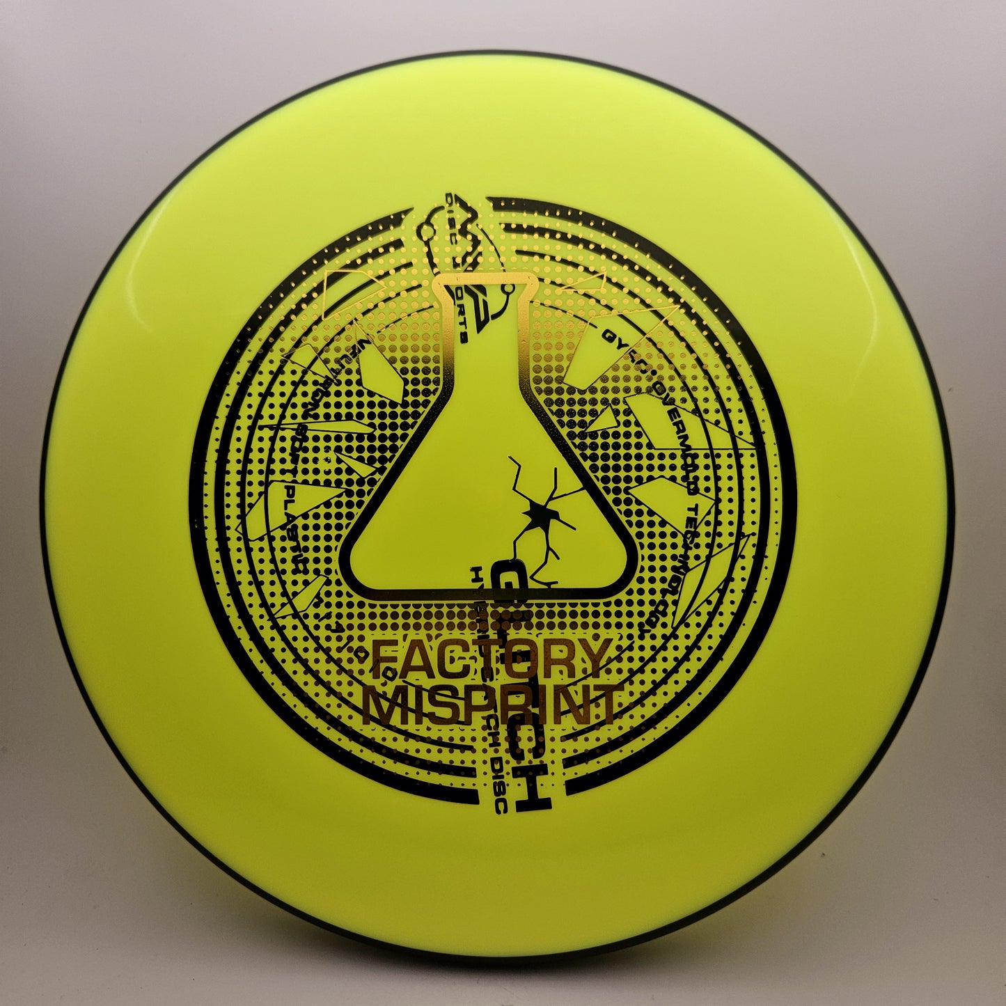 #12666 152g Dayglo, Misprint Neutron Soft Glitch - Misprint