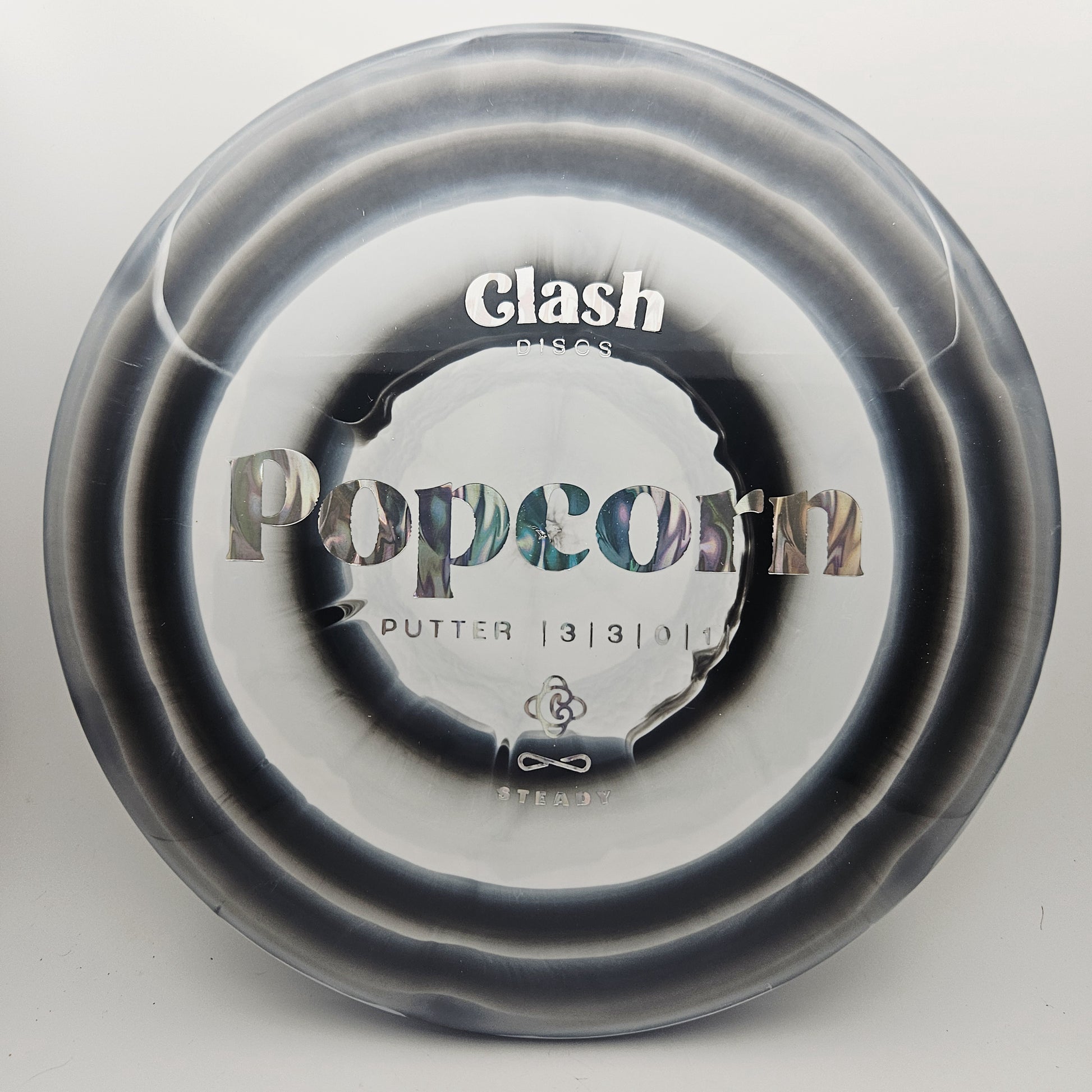 #15819 176g Black Steady Ring Popcorn